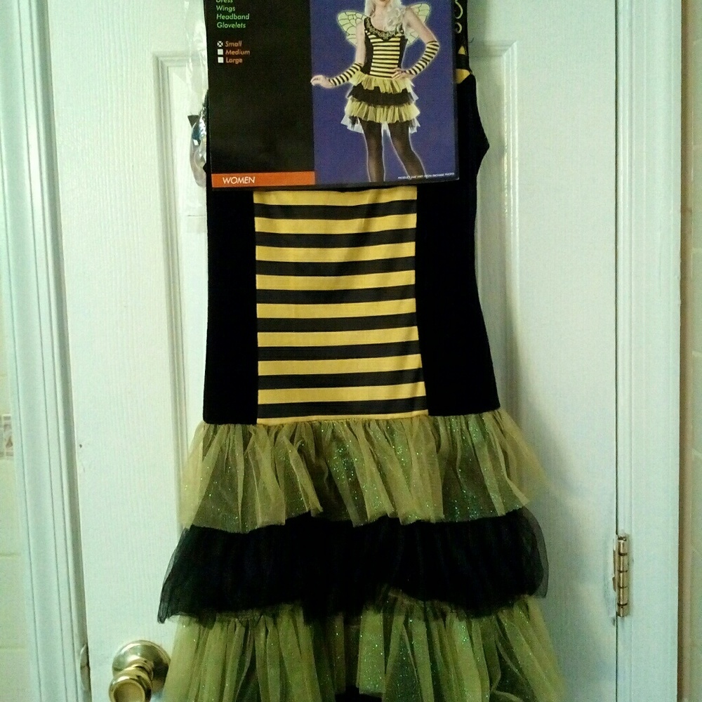 Flirty Bee Female Halloween Costume- small